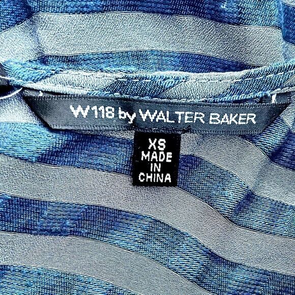 Walter Baker shadow Stripe Layered Dress - Picture 7 of 9